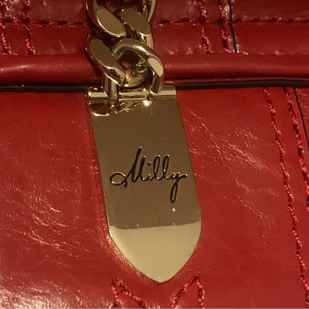 Milly Red Handbag - Picture 6 of 9